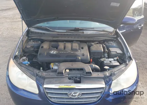 2007 Hyundai Elantra Gls/Limited/Se z USA, uszkodzony, nr VIN KMHDU46D17U166503